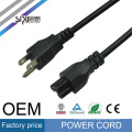 SIPU 3 pin USA/America 125v ac power cord, carton/plastic bag for electrical equipment